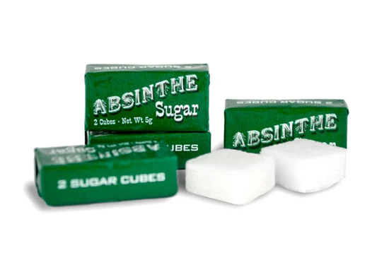 100 Wrapped Absinthe Sugar Cubes (50 Packets)
