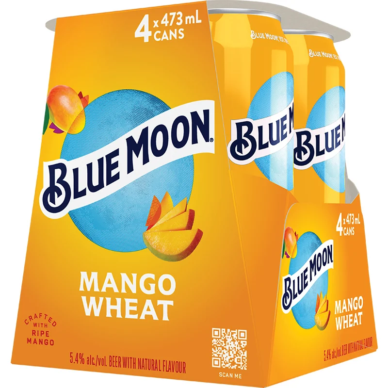 BCLIQUOR Blue Moon - Mango Wheat Tall Can