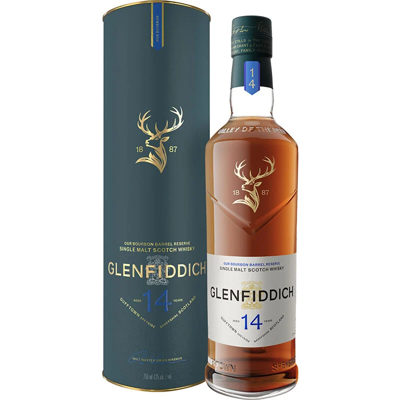 BCLIQUOR Glenfiddich - 14yo Bourbon Barrel Reserve