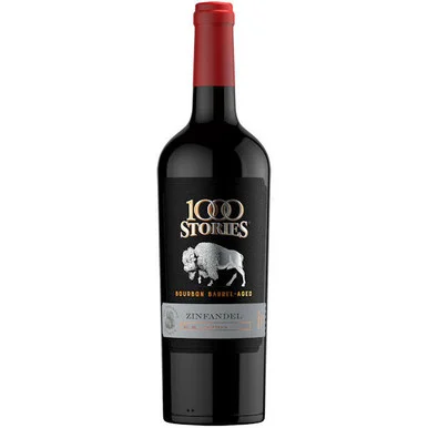 12 Bottle Case 1000 Stories Bourbon Barrel Aged California Zinfandel 2021 w/ Shipping Included
