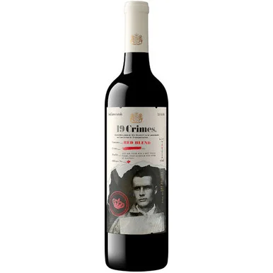 12 Bottle Case 19 Crimes Red Blend (Australia) w/ Shipping Included