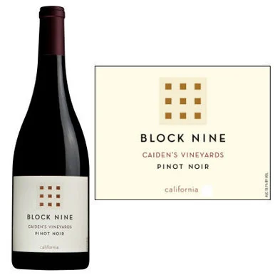 12 Bottle Case Block Nine Caiden's Vineyard California Pinot Noir 2023 w/ Shipping Included