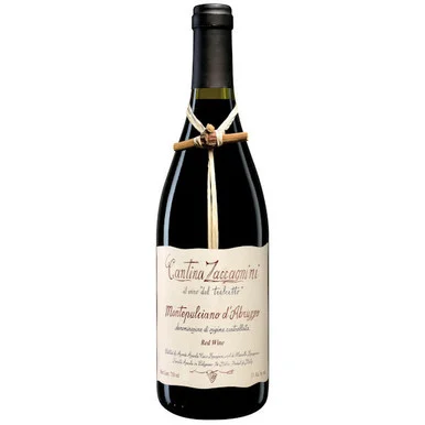 12 Bottle Case Cantina Zaccagnini Montepulciano d'Abruzzo DOC 2023 w/ Shipping Included