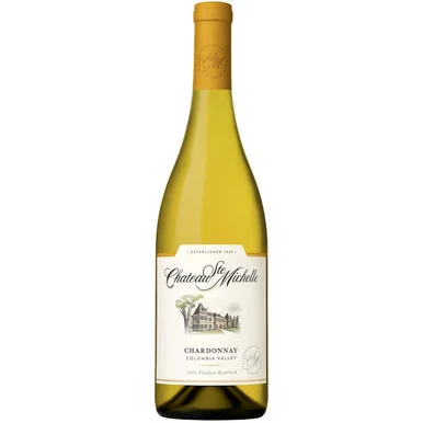 12 Bottle Case Chateau Ste. Michelle Columbia Washington Chardonnay 2021 w/ Shipping Included
