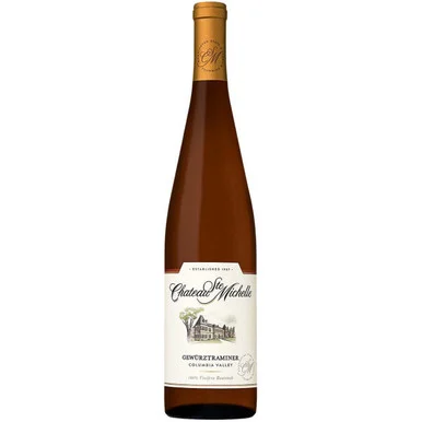 12 Bottle Case Chateau Ste. Michelle Columbia Washington Gewurztraminer 2021 w/ Shipping Included