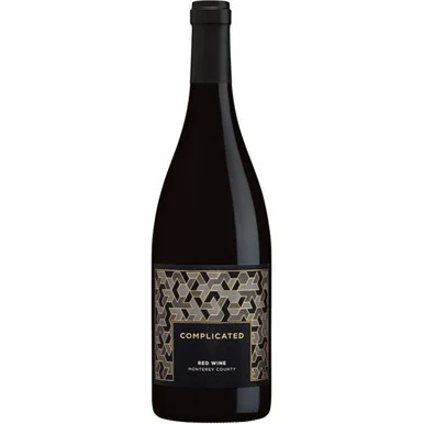 12 Bottle Case Complicated Monterey Red Wine 2020 Rated 92WE EDITORS CHOICE w/ Shipping Included