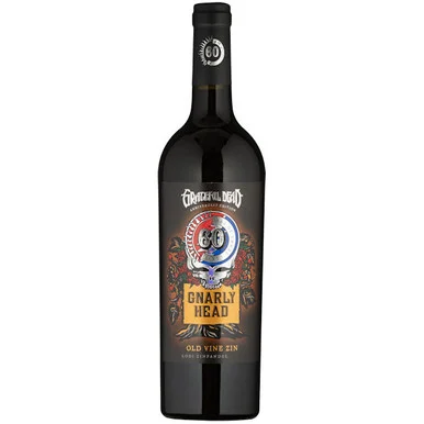 12 Bottle Case Gnarly Head Grateful Dead Limited Edition Lodi Old Vine Zinfandel w/ Shipping Included