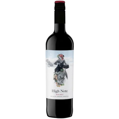 12 Bottle Case High Note Mendoza Malbec 2023 (Argentina) Rated 90JS w/ Shipping Included