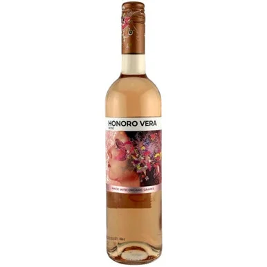 12 Bottle Case Honoro Vera Jumilla Organic Rose 2024 (Spain) w/ Shipping Included