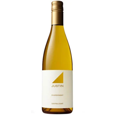 12 Bottle Case Justin Central Coast Chardonnay 2023 w/ Shipping Included