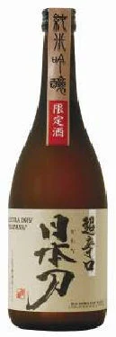 12 Bottle Case Katana Hananomai Extra-Dry Junmai Ginjo Sake 720ml w/ Shipping Included