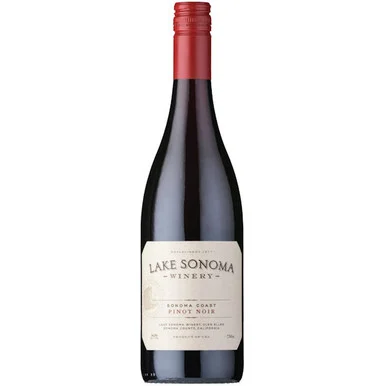 12 Bottle Case Lake Sonoma Sonoma Coast Pinot Noir 2023 w/ Shipping Included