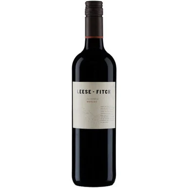 12 Bottle Case Leese-Fitch California Merlot w/ Shipping Included