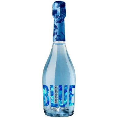 12 Bottle Case Opera Prima Sparkling Blue Moscato NV (Spain) w/ Shipping Included