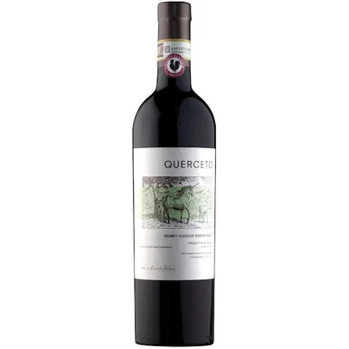 12 Bottle Case Querceto Chianti Classico Riserva 2019 Rated 93WS w/ Shipping Included