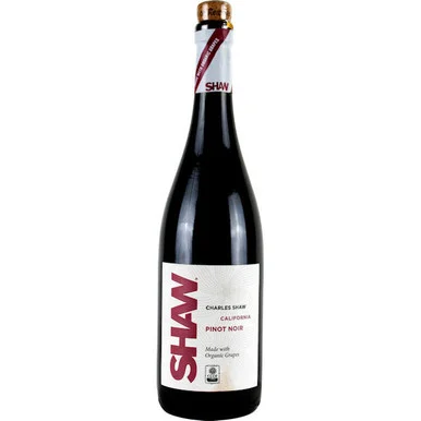 12 Bottle Case Shaw Organic California Pinot Noir 2023 w/ Shipping Included