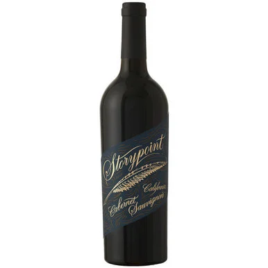 12 Bottle Case Storypoint California Cabernet 2021 w/ Shipping Included