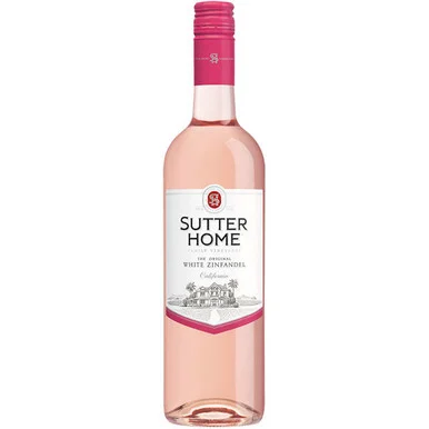 12 Bottle Case Sutter Home California White Zinfandel NV w/ Shipping Included