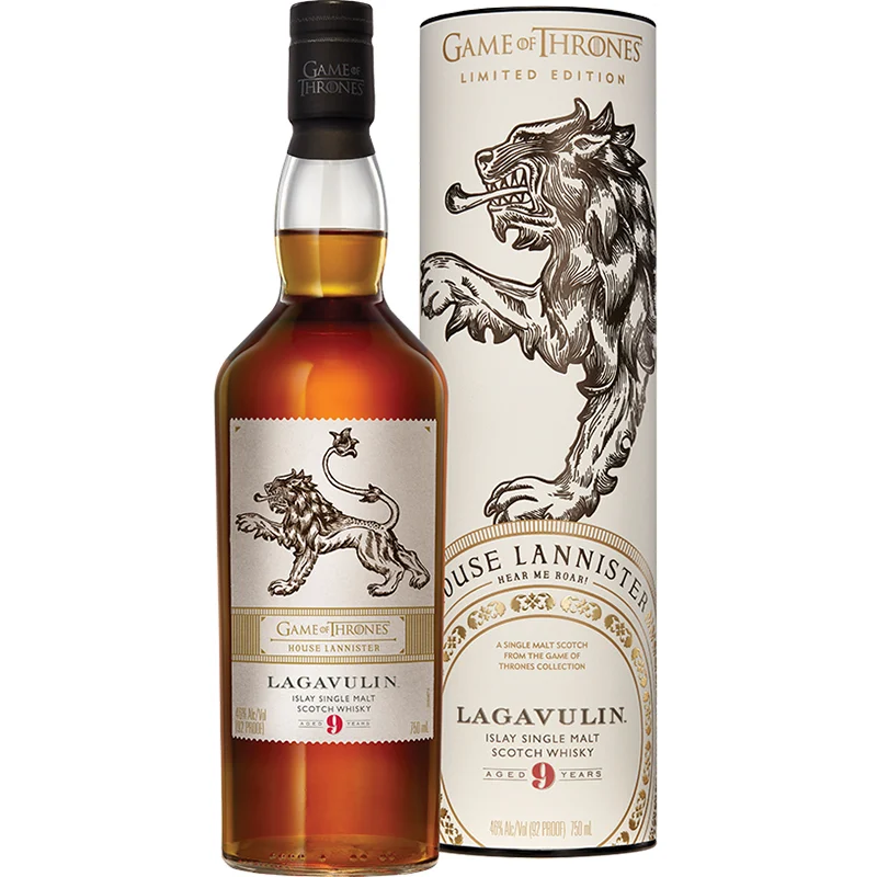 BCLIQUOR Game Of Thrones Lannister - Lagavulin 9yo