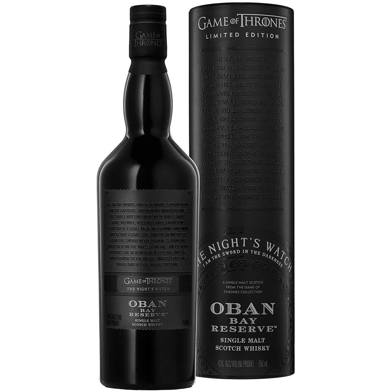 BCLIQUOR Game Of Thrones Nightswatch - Oban Bay Reserve