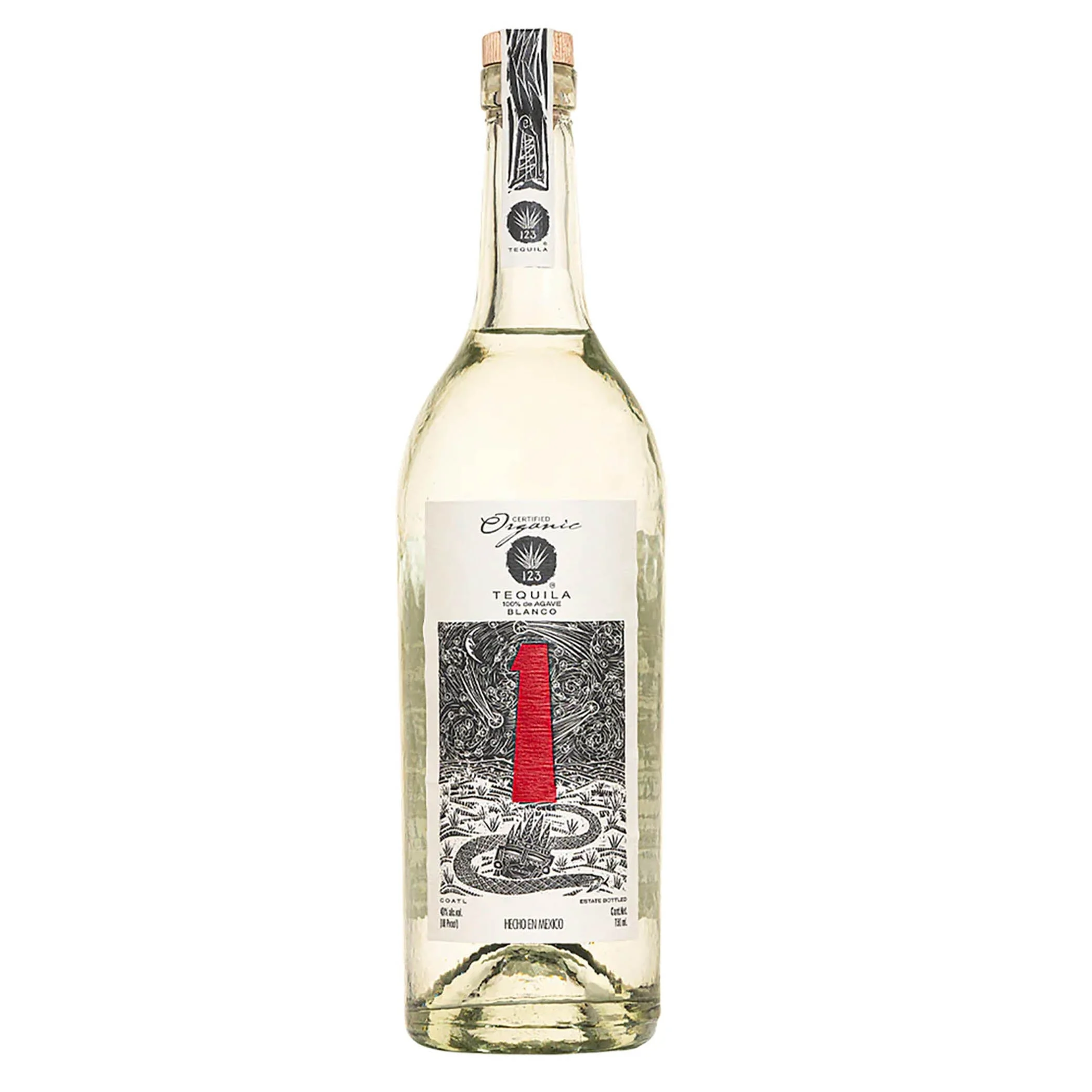 123 Organic Blanco Tequila