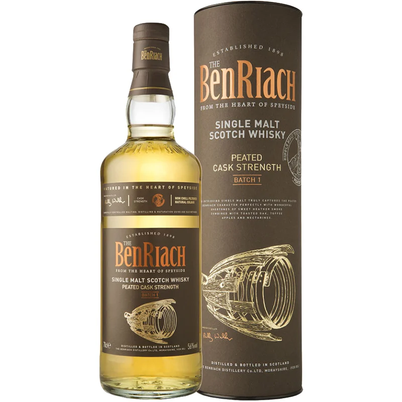 BCLIQUOR Benriach - Peated Cask Strength Batch 1