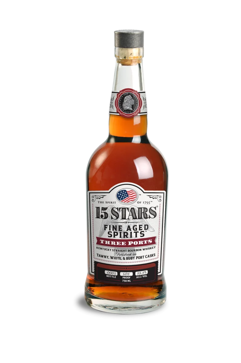 15 Stars Three Ports Whiskey 750mL