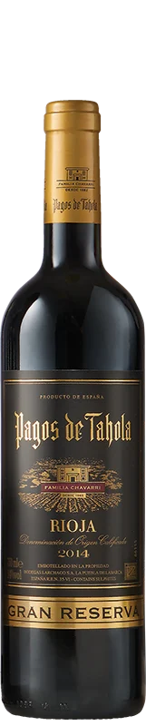 Pagos de Tahola Gran Reserva Rioja 2014