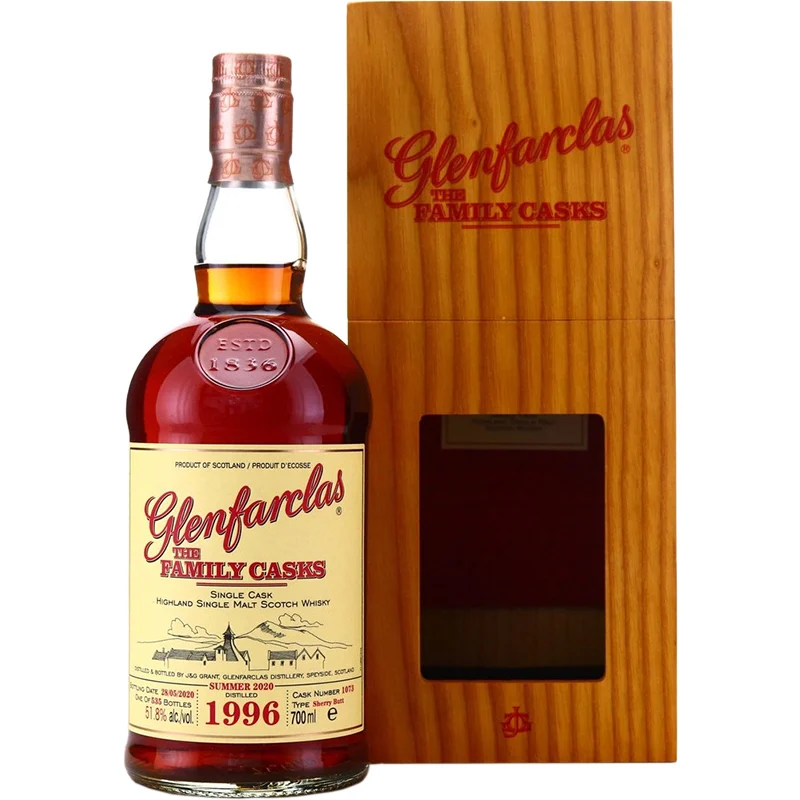 BCLIQUOR Glenfarclas - Family Cask 1996 S20 Cask 1073