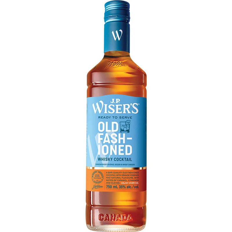 BCLIQUOR J.p. Wiser's - Old Fashioned Canadian Whisky Cocktail