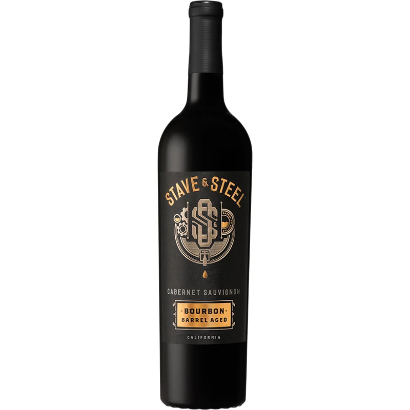 BCLIQUOR (repack)cabernet Sauvignon - Stave & Steel Bourbon Barrel Ag