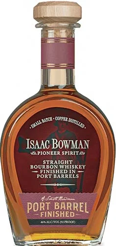 Isaac Bowman Port Barrel Finished Straight Bourbon Whiskey