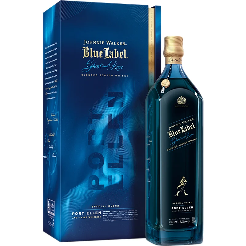 BCLIQUOR Johnnie Walker Blue Label Ghost And Rare - Port Ellen Editio