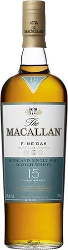 The Macallan 15 Year Old Double Cask Matured Single Malt Scotch