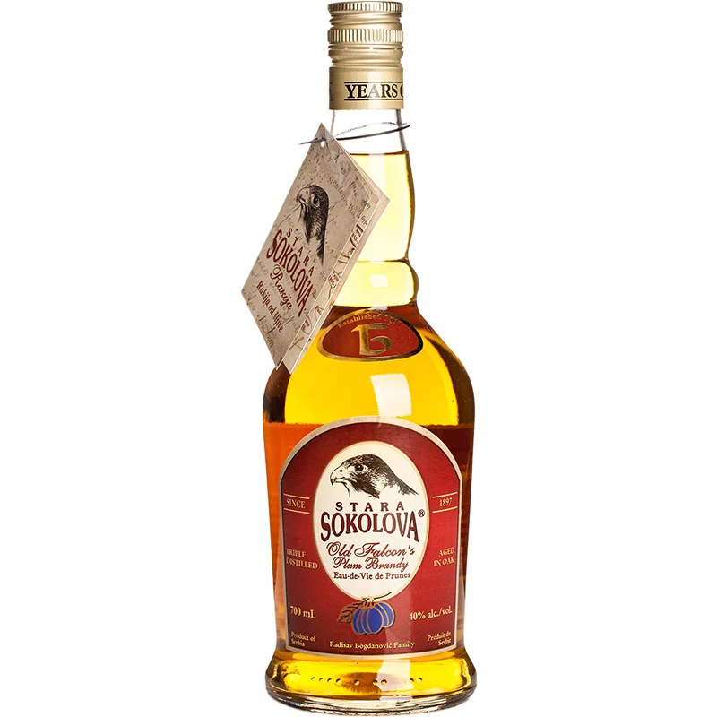 BCLIQUOR Bogdanovic - Stara Sokolova Old Falcons Plum Brandy