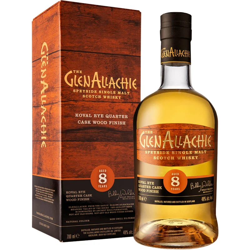 BCLIQUOR Glenallachie - Single Malt Scotch 8yo Koval Rye Quarter