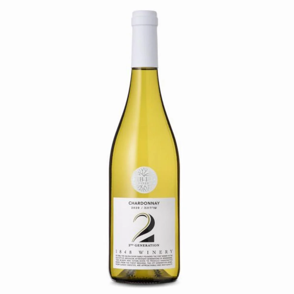 1848 Winery 2nd Generation Chardonnay Kosher 2023 Kosher 750ml