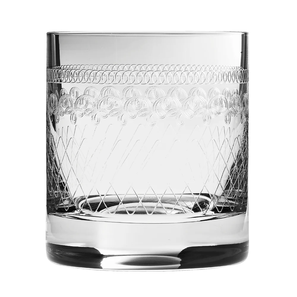1910 Retro Old Fashioned Glass