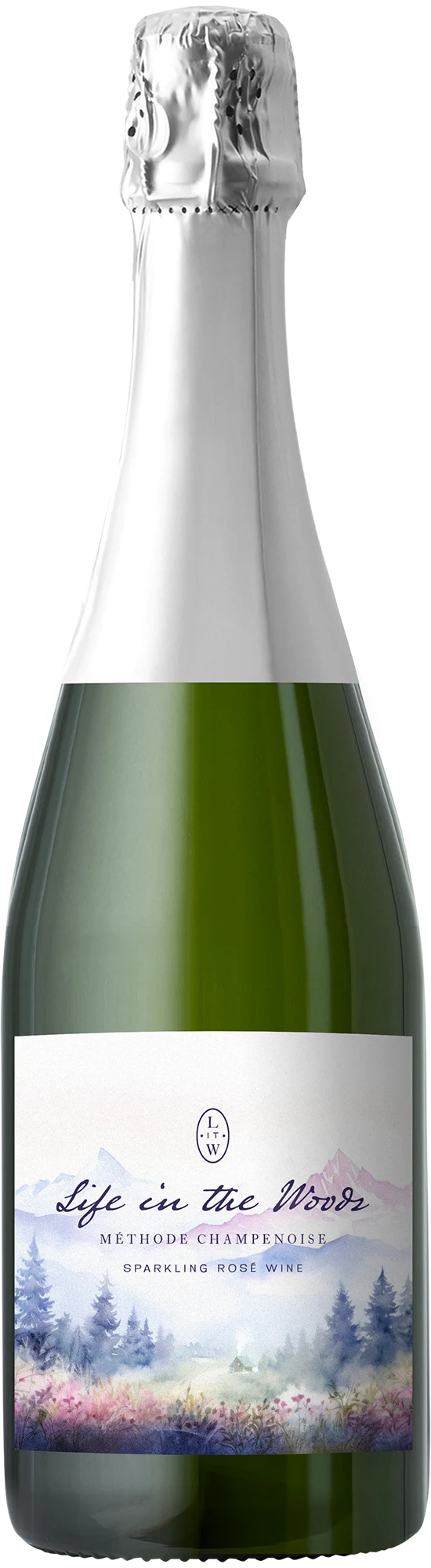 2021 Life in the Woods Sparkling Rosé Wine