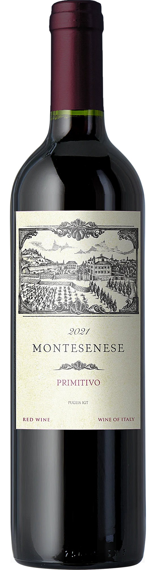 2021 Montensense Primitivo