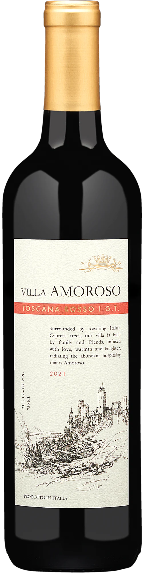 2021 Villa Amoroso Rosso Toscana I.G.T.