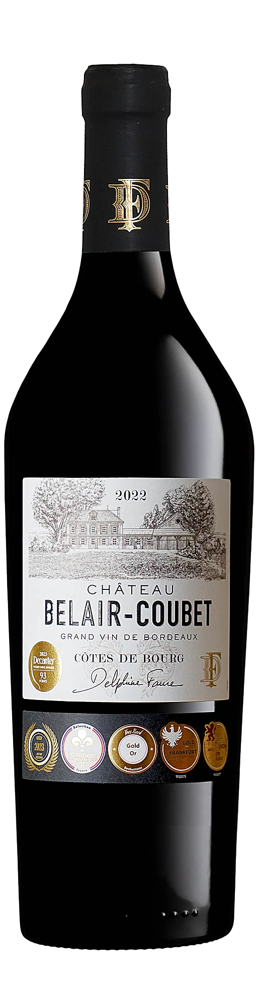 2022 Château Belair-Coubet Côtes de Bourg Bordeaux Rouge