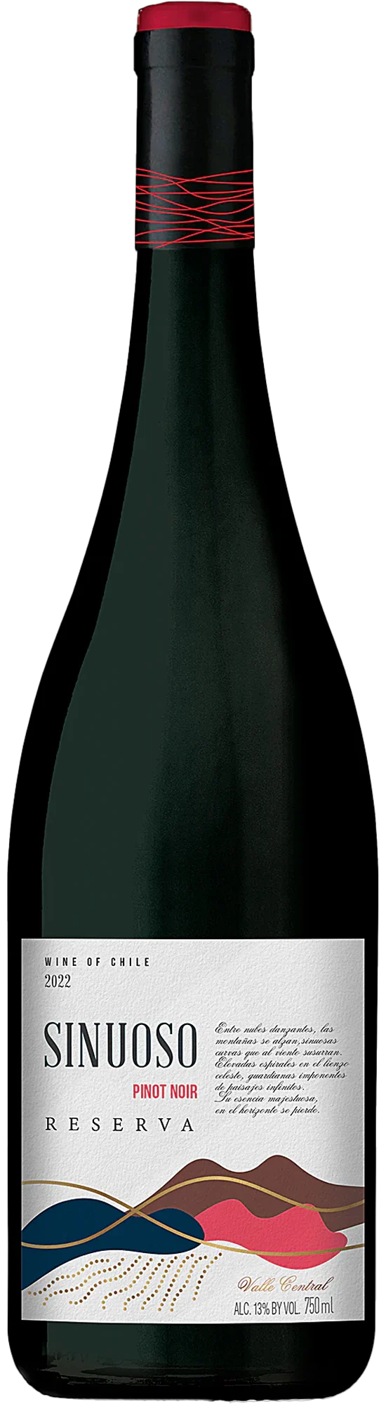 2022 Sinuoso Pinot Noir Reserva