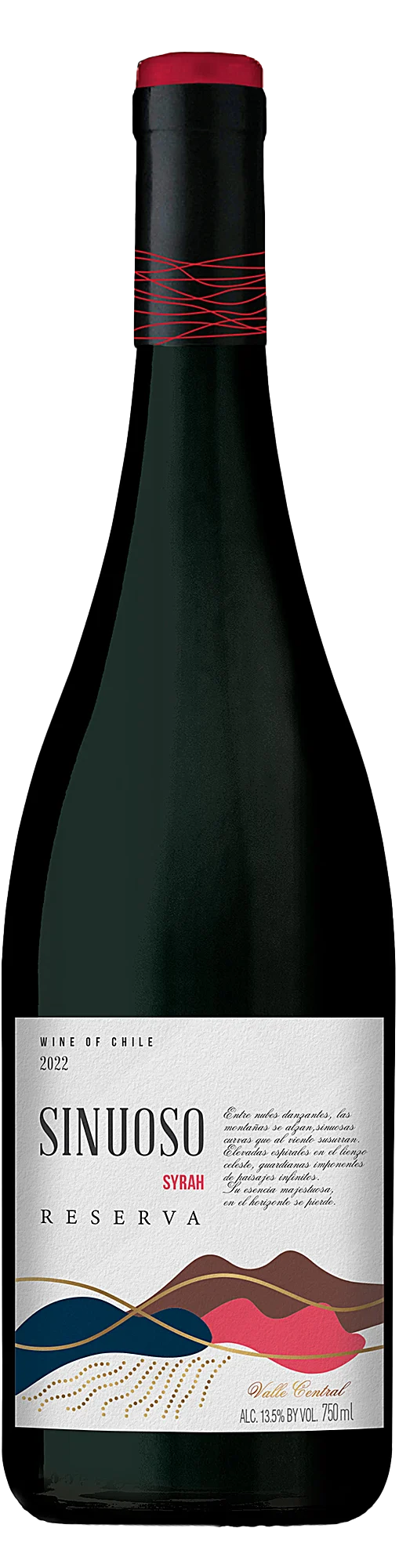 2022 Sinuoso Syrah Reserva