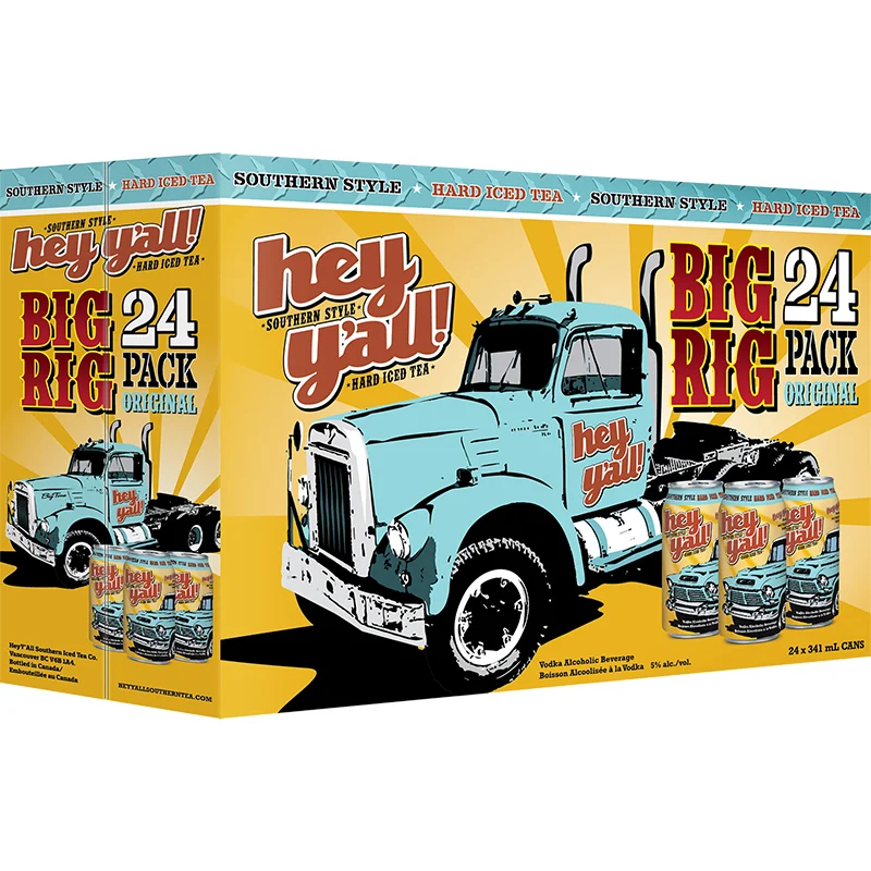 BCLIQUOR Hey Y'all - Big Rig 24pk Can