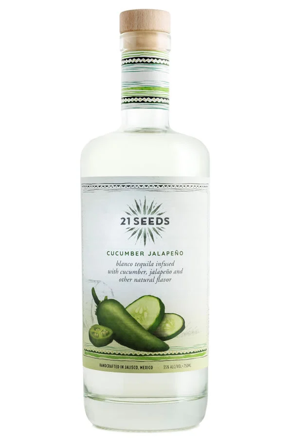 21 Seeds Cucumber Jalapeno Tequila - 750ml