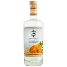 21 Seeds Valencia Orange Tequila - 750ml