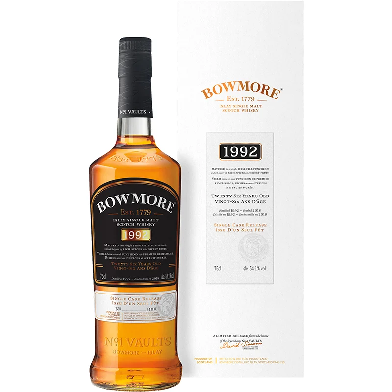 BCLIQUOR Bowmore - 1992 26 Year Old Sherry Cask