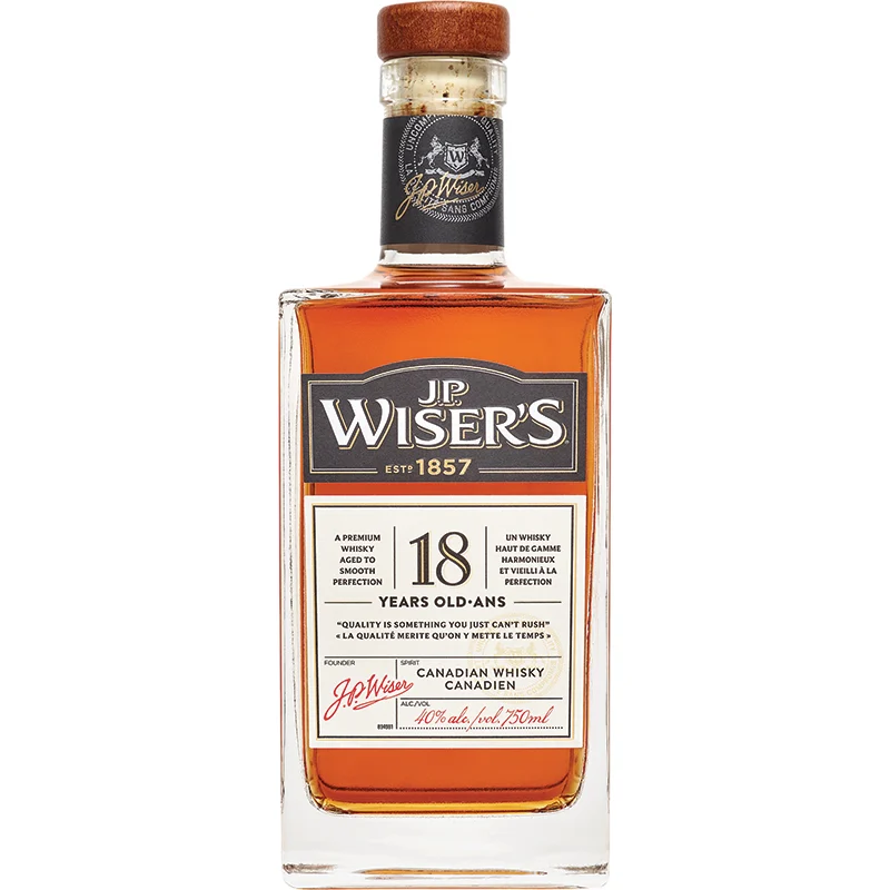 BCLIQUOR J.p. Wiser's 18 Year Old