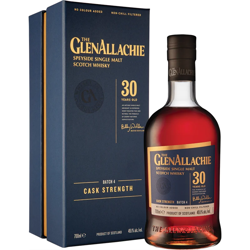 BCLIQUOR Glenallachie - 30 Yo Single Malt Whisky Batch 4